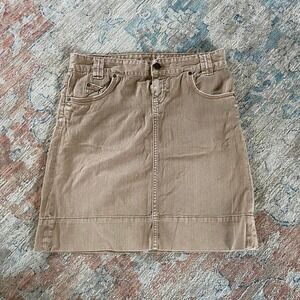 gap mini skirt size 6